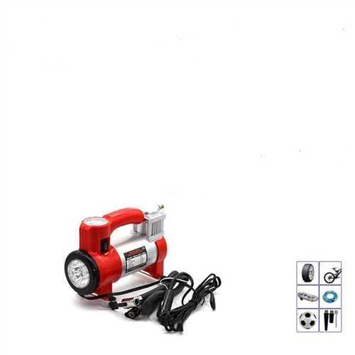 Hava Kompresörü 12V 150 Psi Metal Isikli Kirmizi