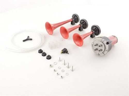 Korna 3 Borulu Havali Motorlu 12V