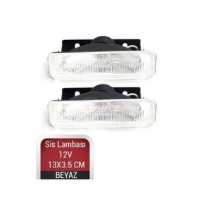 Sis Lambasi Dikdörtgen Beyaz 13X3.5 Cm