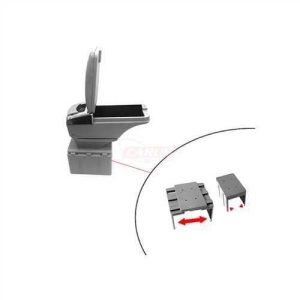 Ara Kolçak Gri Lüx Sürgülü-Küllük+Bardaklik Ayarli Ayak