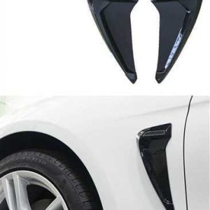 Çamurluk Venti Logolu 2 Parça Parlak Siyah 25 Cm