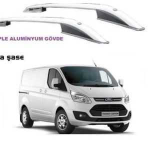 Ford Custom 2012-  Kisa Sase Üst Çita  Aluminyum Komple