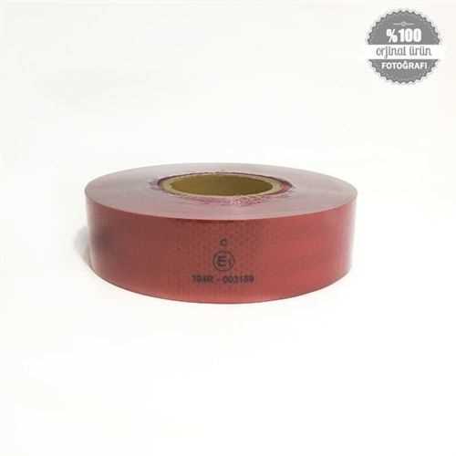 Fosfor Reflektiv Serit 5 Cmx50 Mt Kirmizi