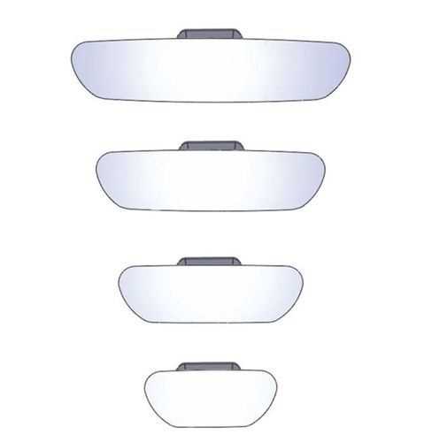 Ic Dikiz Aynasi Yapistirma Silver 4 Lü Set Ova