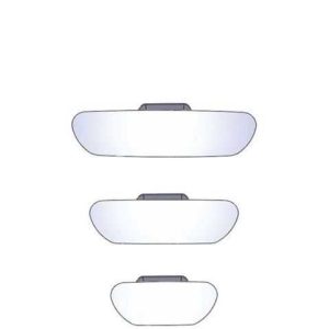 Ic Dikiz Aynasi Yapistirma Silver 3 Lü Set  Ova