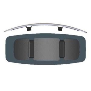 Iç Dikiz Aynasi Geçme Pala 2  305Mm * 95Mm