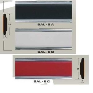 28 Mm Siyah-Krom Kartal Nikelaj Çita 1 Mt