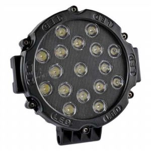 Off Road Çalisma Lambasi Yuv.17 Led 10-30V 17X17X4Cm Siyah Çerçeve