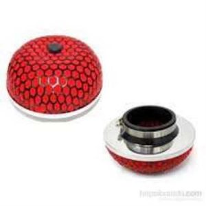 Hava Filtresi Mantar Tip Kirmizi   R: 76 Mm