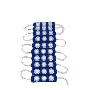 Parmak Lamba 3 Ledli Mavi     12V  (10 Lu) Set