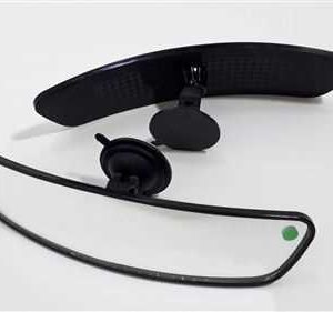 Iç Dikiz Aynasi Vantuzlu Pirlanta Bombeli Siyah 27X7Cm