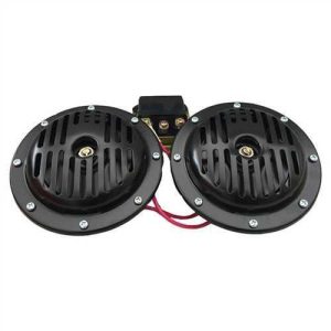 Süpertone Korna 12V Siyah Büyük Kafa Ince-Kalin