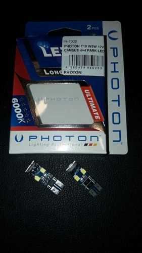 Photon T10 W5W 12V Canbus Park Led 2 Li