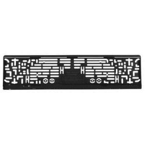 Plaka Alti Plastik Dikdörtgen