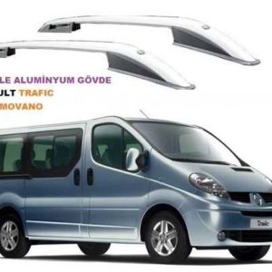 Renault Trafic Em 2004-2014 Uzun Sase  Üst Çita  Aluminyum Komple