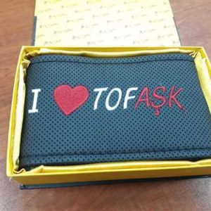 Direksiyon Kilifi Lüx Kutulu Igne Örgü Sarmali Deri Tofask