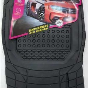 Paspas Universal 5 Parça Hasirli Kulakli Siyah