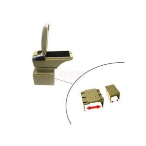 Ara Kolçak Bej Lüx Sürgülü-Küllük+Bardaklik Ayarli Ayak