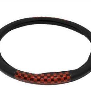 Direksiyon Kilifi 38Cm Siyah Kirmizi Dama Fosforlu