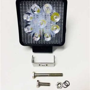 Çalisma Lambasi Kare  9 Led 27W 10-30V 11.8X5.5Cm