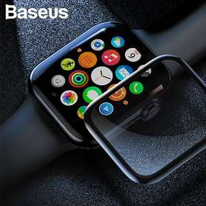 Baseus Apple Watch 42mm 3D Kavisli Tempered Kırılmaz Cam Koruyucu-(5775)