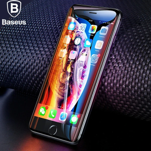 Baseus İPhone 8 Plus 7 Plus 6S-6Plus 3D 023mm Full Kırılmaz Cam Ekran Koruyucu-(5775)