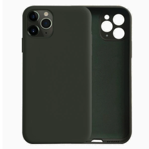 ALLY İPhone 11 Pro Max Kamera Korumalı Lansman Kılıf İçi Kadife Silikon Kılıf-(5775)