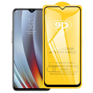 OPPO Realme 5 Pro 9D Full Glue Tempered Cam Ekran Koruyucu-(5775)