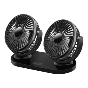 Ally Çift Başlıklı Araç Fanı Oto Fan Vantilatör R-8037-(5775)