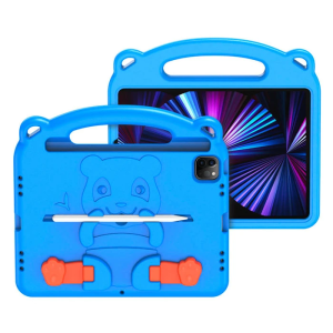 Dux Ducis Panda iPad Pro 11 (2018/2020/2021) iPad Air 4-5 Kılıf Çocuk Shockproof Standlı Taşınabilir-(5775)