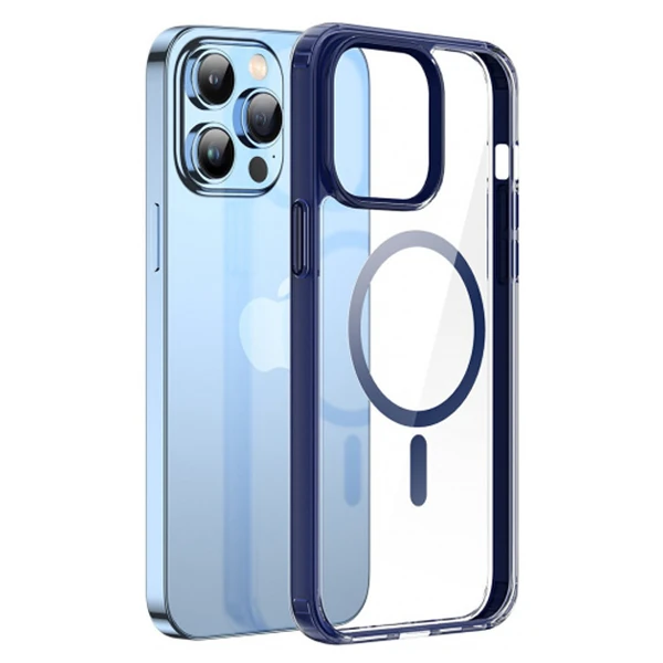 Dux Ducis Clin Mag Series iPhone 14 Pro Max 6.7 Magsafe Uyumlu Manyetik Silikon Kılıf-(5775)