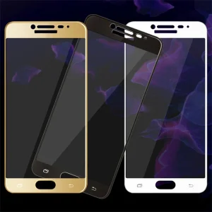 Ally Samsung Galaxy C9 Pro İçin Full Kaplama Kırılmaz Cam Ekran Koruyucu-(5775)