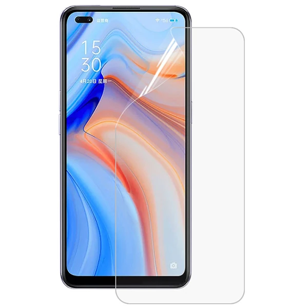 OPPO Reno4 Full Kaplama Hidrojel Film Full Ekran Koruyucu-(5775)