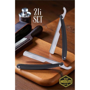 HSNET Berber Usturası - 2 adet Türk Tipi Berber Tıraş Usturası