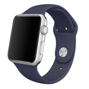 Ally Apple Watch 7-8 45mm 6-5-4 44mm Silikon Kordon Kayış 3-2-1 42mm-(5775)