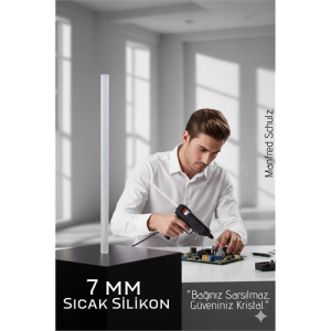 7mm İnce Ultra-Şeffaf Profesyonel Sıcak Silikon – Kristal Berraklığında Güçlü Yapışkan