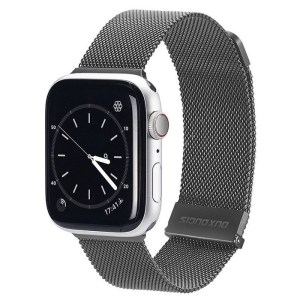 Dux Ducis Apple Watch 38/40/41MM için Milanese Premium Milano Loop Kayış Kordon-(5775)