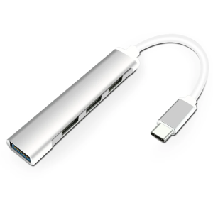 Ally S-803 4in1 Type-C to 4x USB3.0 HUB Çoğaltıcı Çevirici Dönüştürücü Adaptör-(5775)