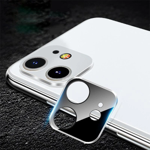 iPhone 11 6.1 İnch 3D Metal Kamera Koruyucu Metal Lens-(5775)