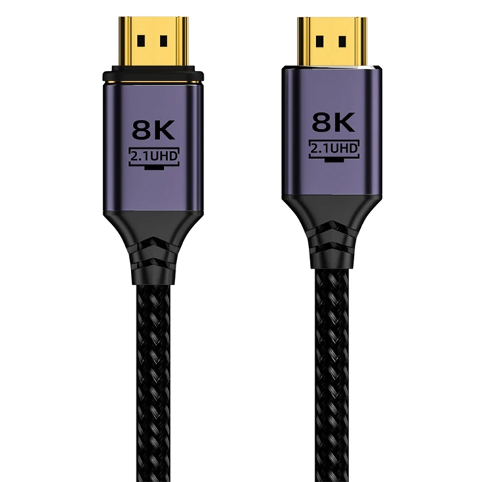 ALLY HDMI to HDMI 8K HD 2.1UHD Mıknatıs Başlıklı Kablo 1 Metre-(5775)