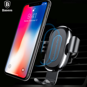 Baseus Wxyl-01 Araç İçi Telefon Tutucu ve Kablosuz Şarj Aleti-(5775)