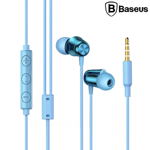Baseus Encok H13 3.5mm Jack Mikrofonlu Kulak İçi Kulaklık Auriculares Fone De Ouvido-(5775)