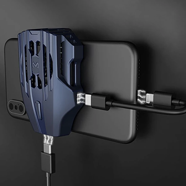 MEMO DL02 Telefonu Soğutma Fanı Radyatör (İPhone Kablo İle)-(5775)