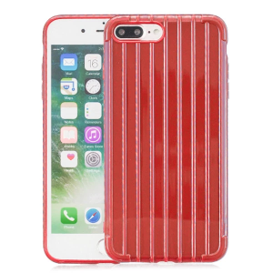 Ally iPhone 8 Plus 7Plus Trunk Lines ince Soft Silikon Kılıf-(5775)