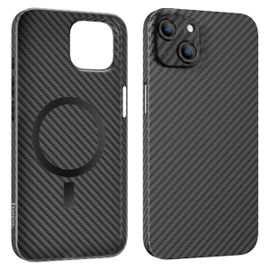 Hoco iPhone 14 6.1 Kılıf Manyetik Magsafeli Kamera Korumalı Telefon Kılıfı-(5775)