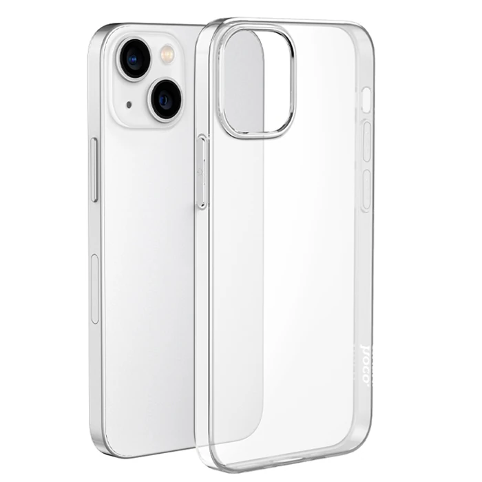 HOCO Light Series TPU iPhone 15 Plus Şeffaf Kılıf-(5775)
