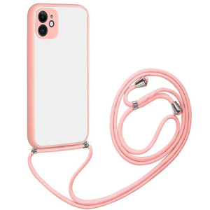 ALLY iPhone 12 Mini 5.4 Askılı Koruyucu Silikon Kılıf-(5775)