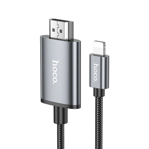 Hoco UA27 Lightning To HDMI HDTV Dönüştürücü Adaptör (4K 30Hz) Kablo-(5775)