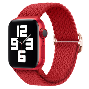 Ally Apple Watch 7-8 41mm 6-5-4 40mm Japon Tokalı Elastik Kayış Kordon 3-2-1 38mm-(5775)