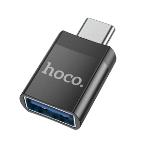 HOCO UA17 Erkek Type-C to Dişi USB Dönüştürücü Çevirici Adaptör-(5775)